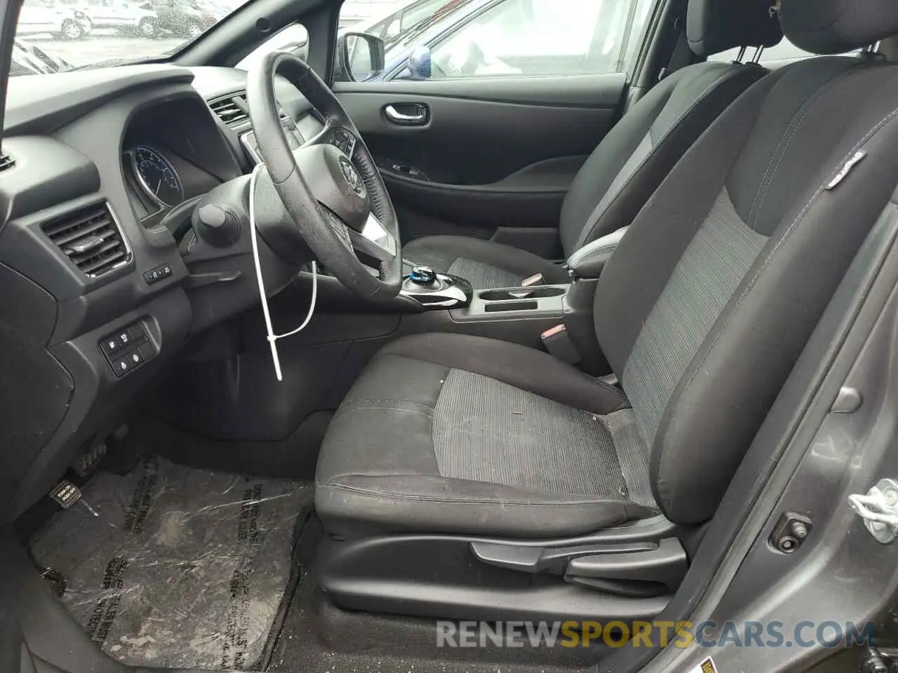 7 fotografías del automóvil dañado 1N4AZ1CV1NC555235 NISSAN LEAF 2022