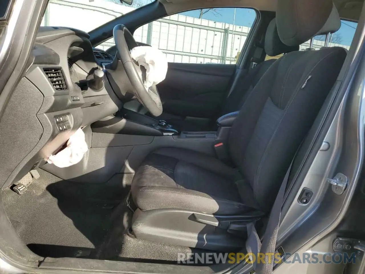 7 fotografías del automóvil dañado 1N4AZ1CV8NC555264 NISSAN LEAF 2022