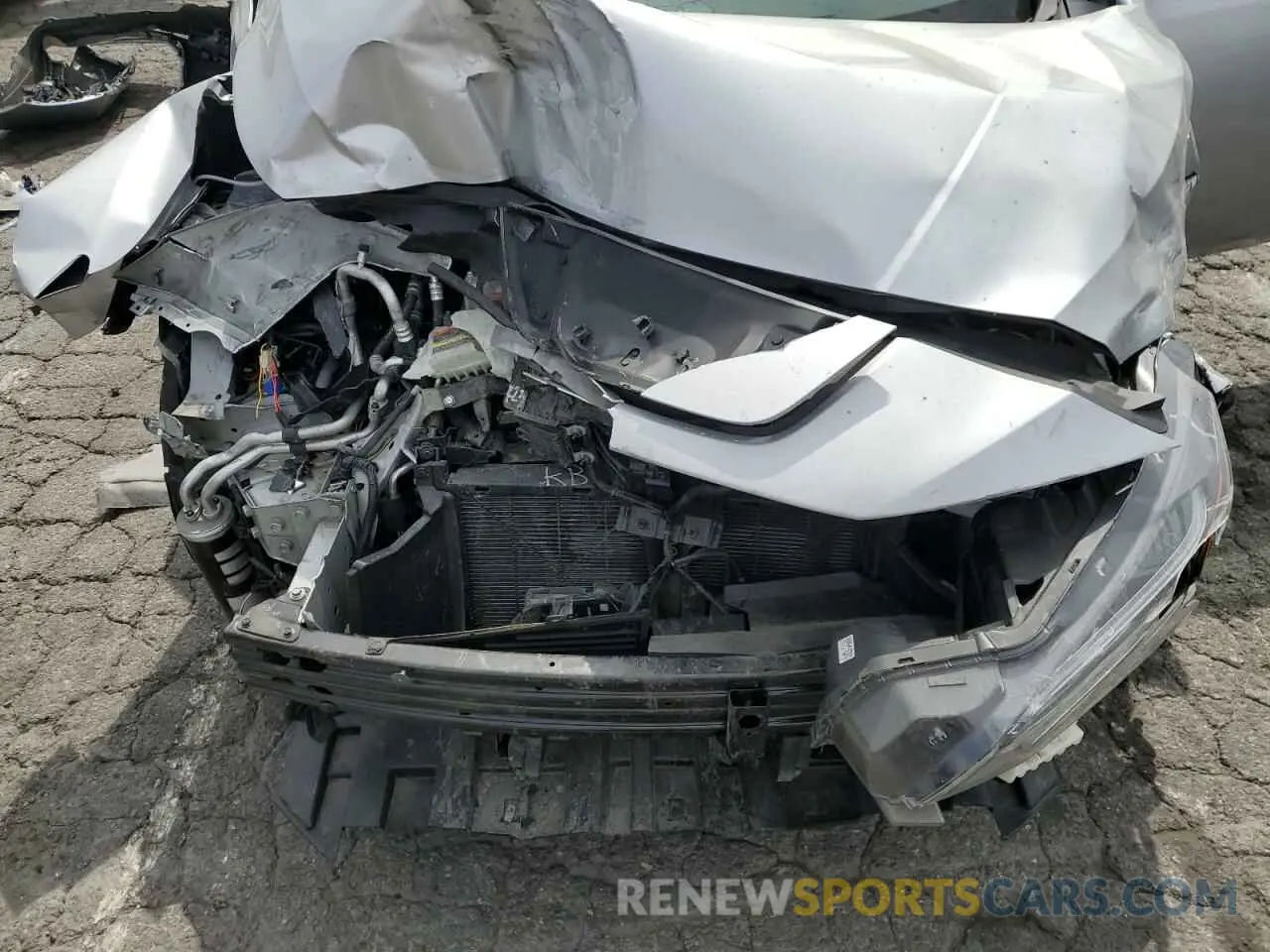 11 fotografías del automóvil dañado 1N4AZ1CVXNC559199 NISSAN LEAF 2022
