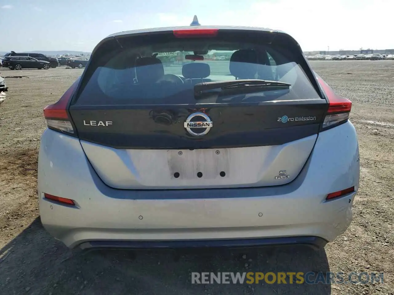 6 fotografías del automóvil dañado 1N4BZ1BV0NC560707 NISSAN LEAF 2022
