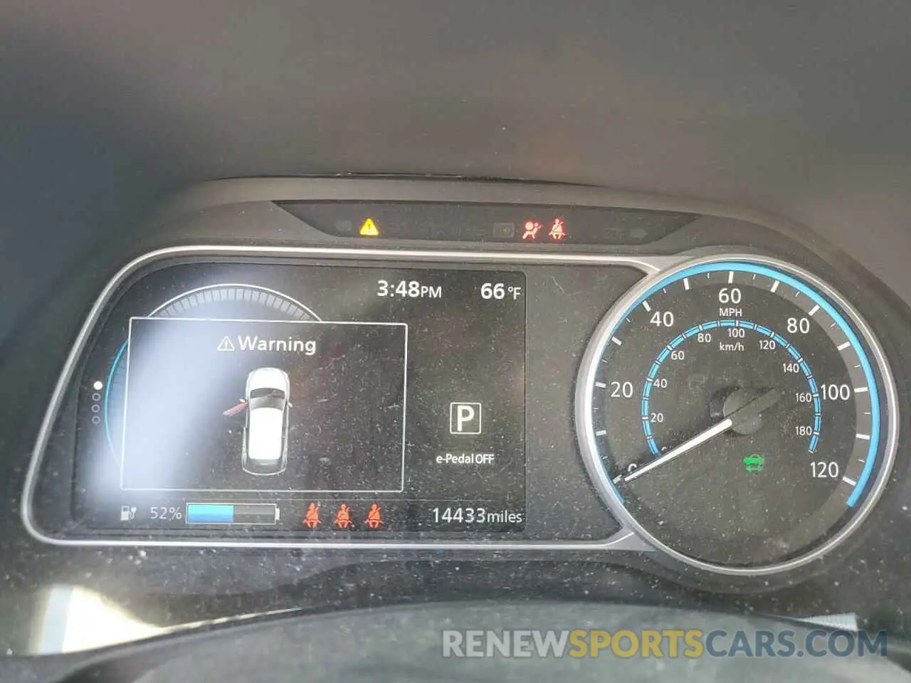 9 fotografías del automóvil dañado 1N4BZ1BV0NC560707 NISSAN LEAF 2022