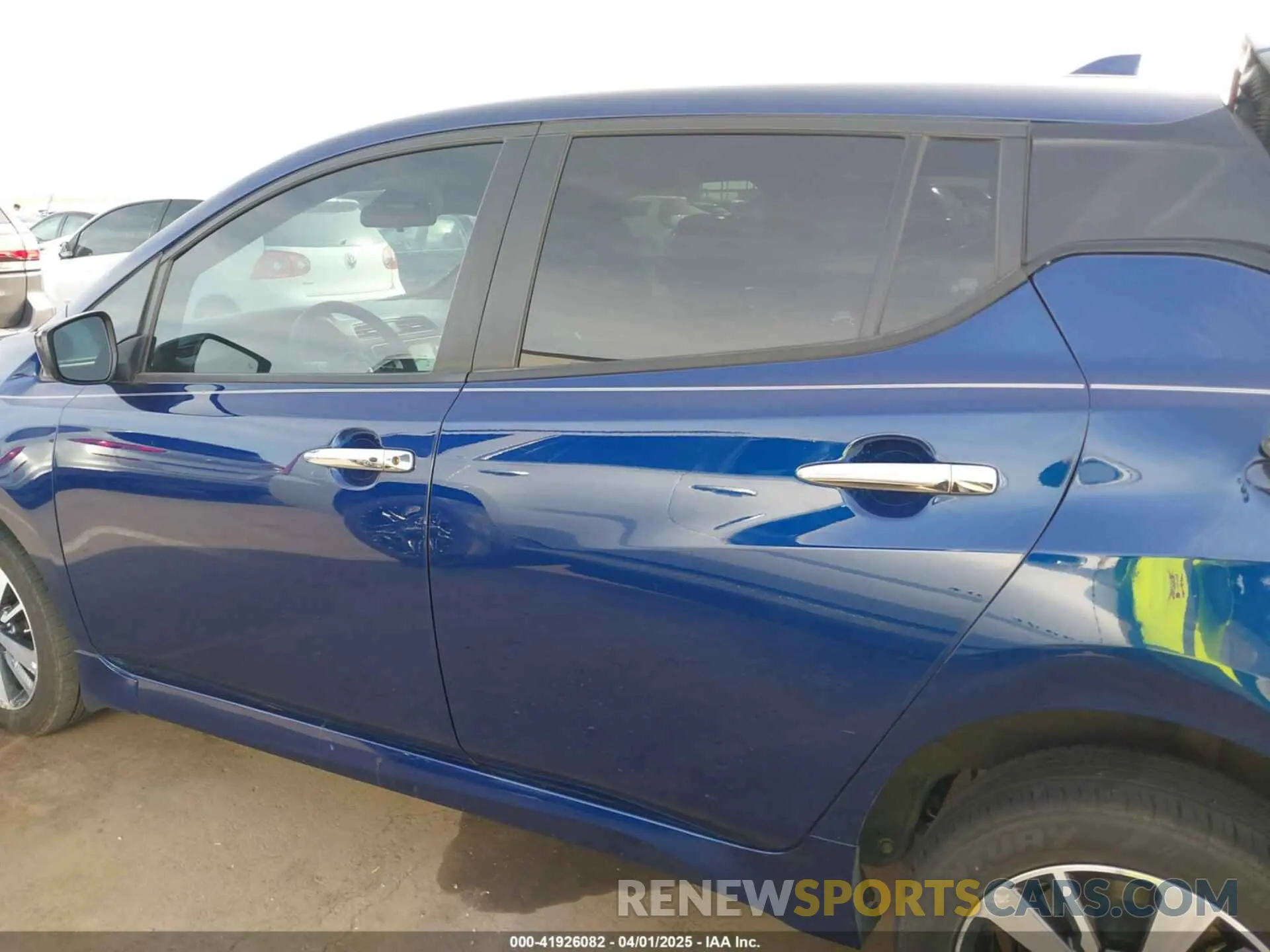 14 fotografías del automóvil dañado 1N4BZ1BV7NC562180 NISSAN LEAF 2022