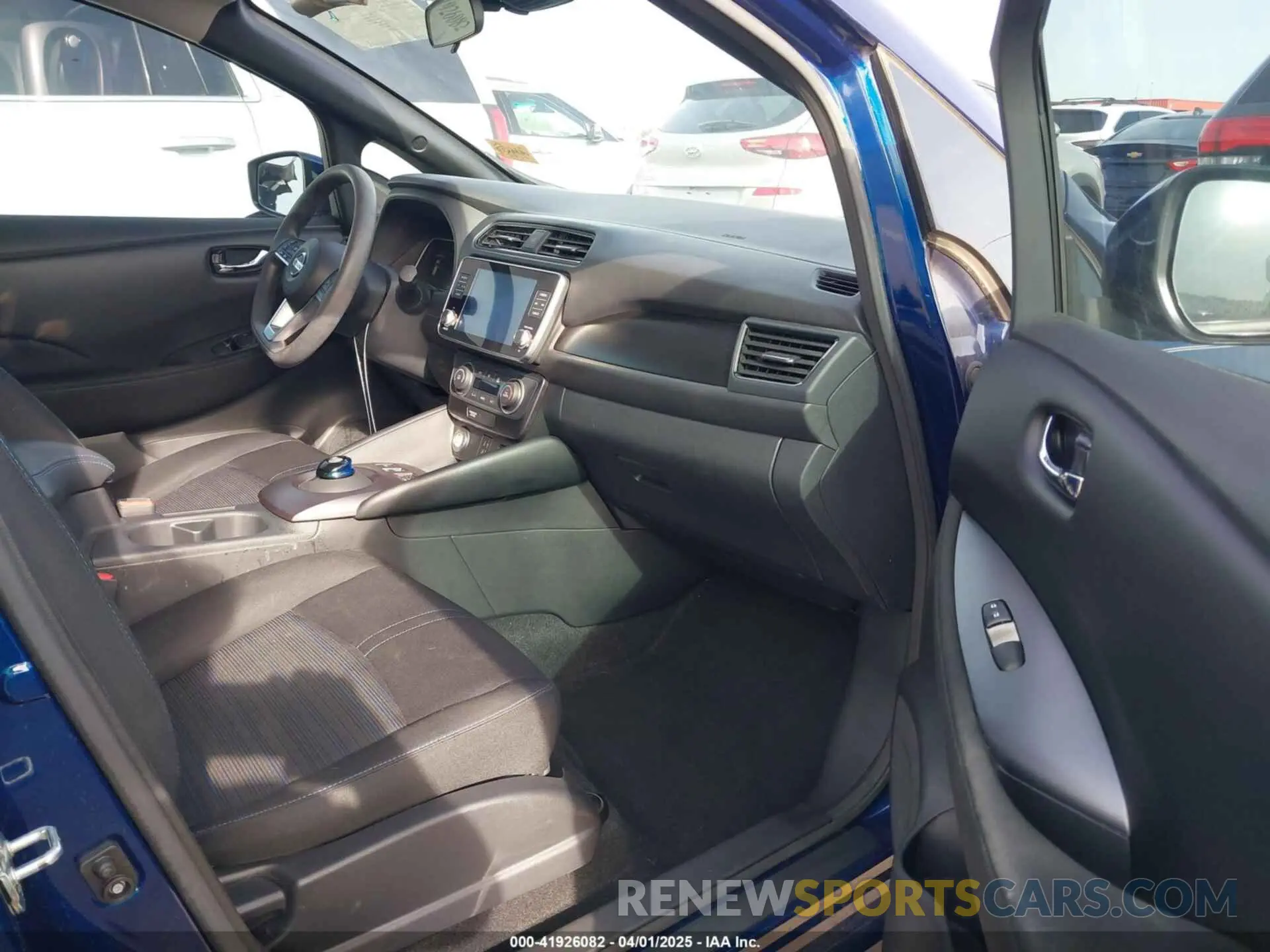5 fotografías del automóvil dañado 1N4BZ1BV7NC562180 NISSAN LEAF 2022