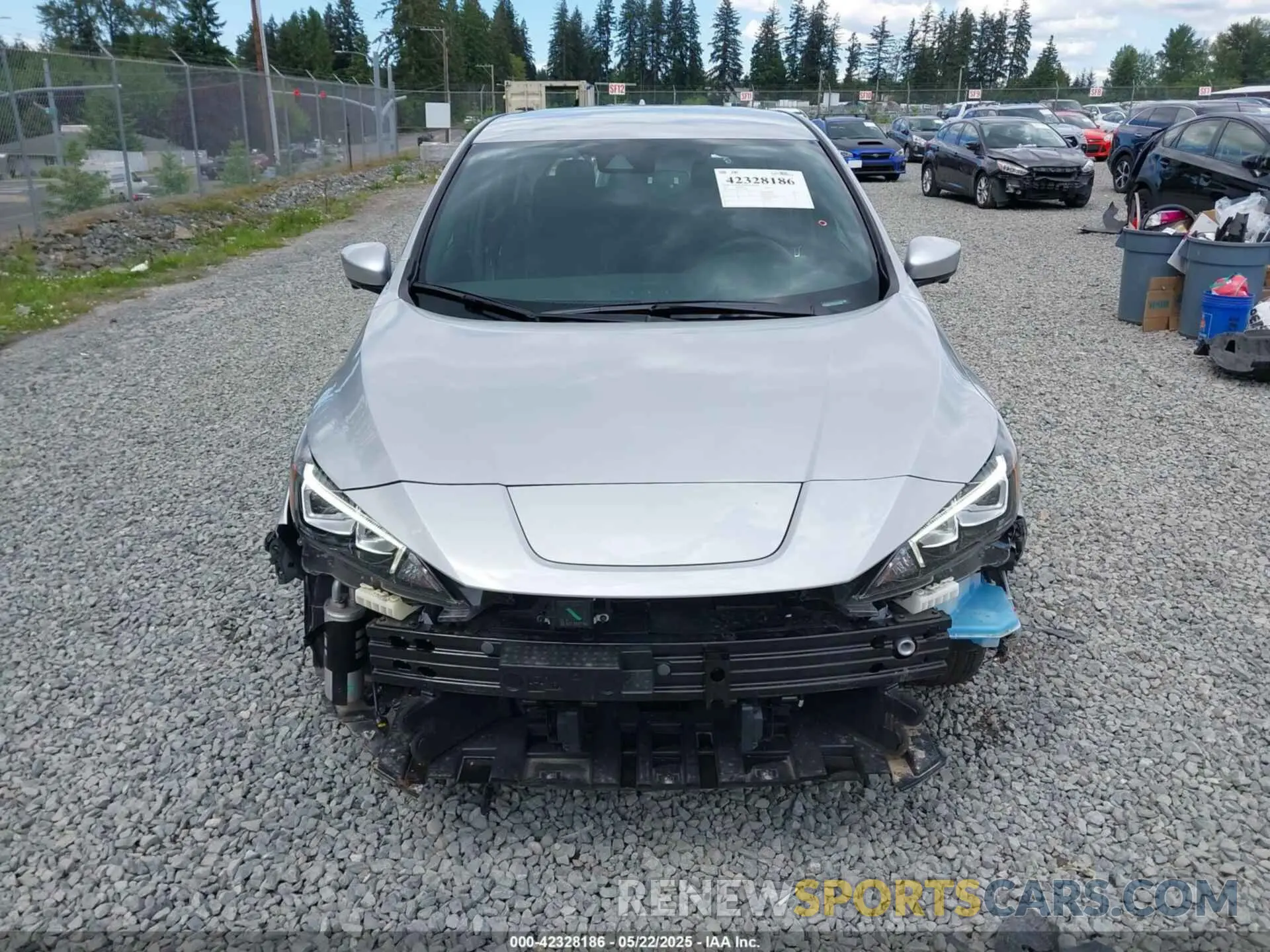13 fotografías del automóvil dañado 1N4BZ1CV4NC550485 NISSAN LEAF 2022