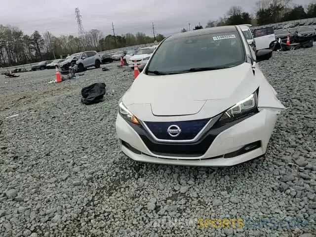12 fotografías del automóvil dañado 1N4BZ1CV4NC559946 NISSAN LEAF 2022