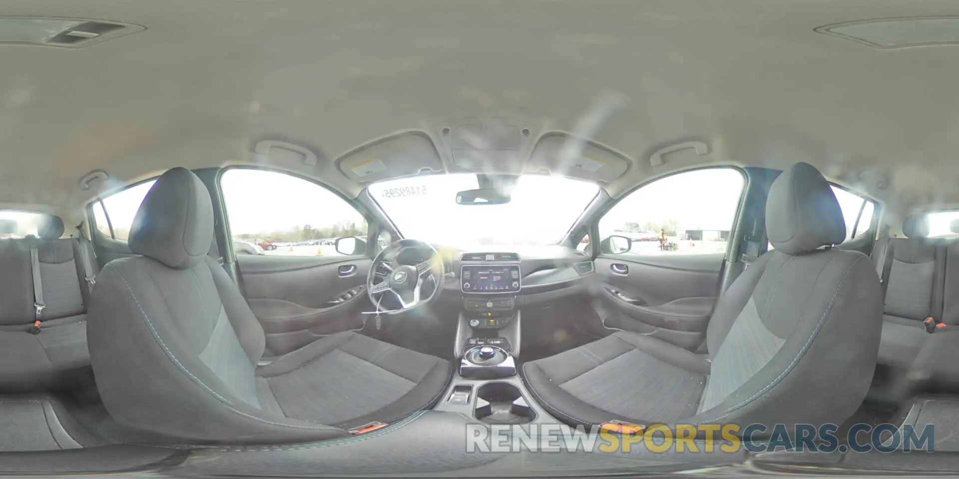 14 fotografías del automóvil dañado 1N4BZ1CV4NC559946 NISSAN LEAF 2022