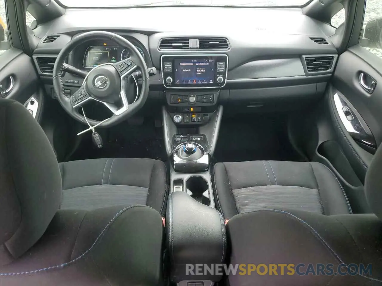 8 fotografías del automóvil dañado 1N4BZ1CV4NC559946 NISSAN LEAF 2022