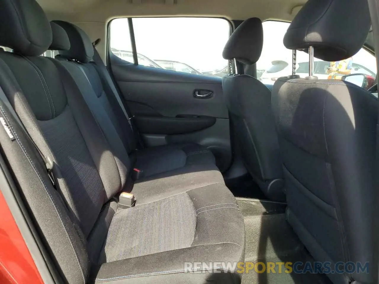 10 fotografías del automóvil dañado 1N4BZ1CV7NC555289 NISSAN LEAF 2022