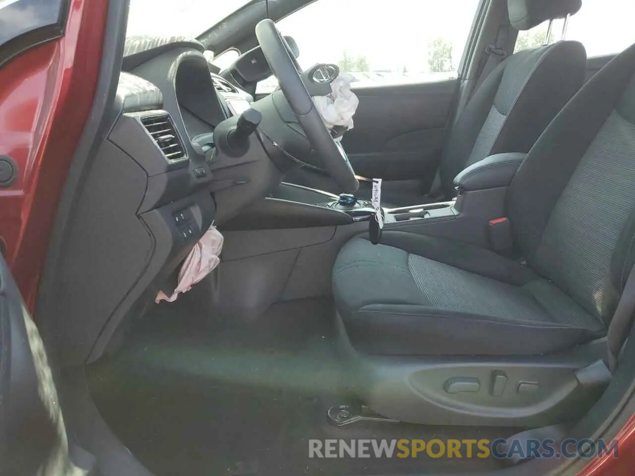 7 fotografías del automóvil dañado 1N4BZ1CV7NC555289 NISSAN LEAF 2022