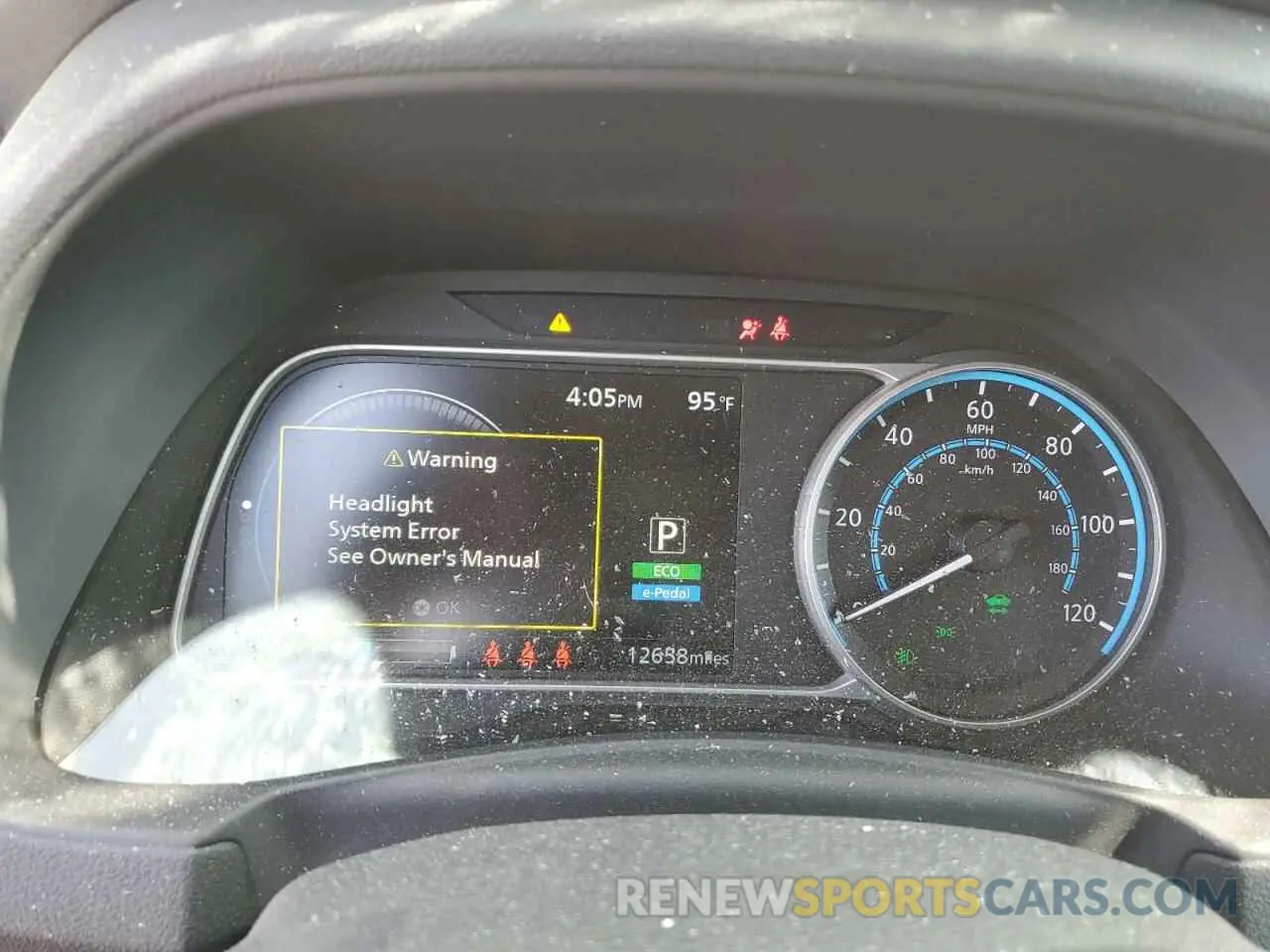 9 fotografías del automóvil dañado 1N4BZ1CV7NC555289 NISSAN LEAF 2022