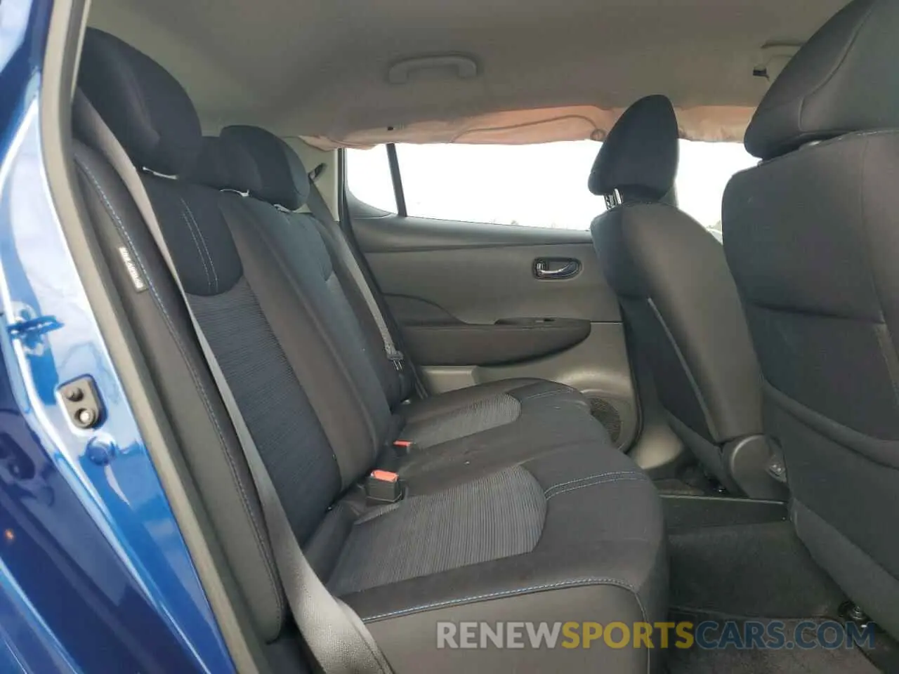 10 fotografías del automóvil dañado 1N4BZ1CV8NC564082 NISSAN LEAF 2022