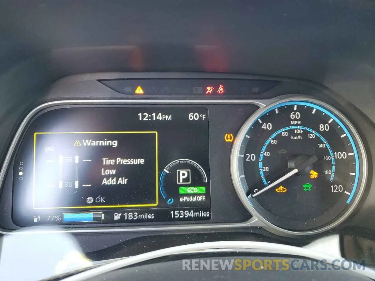 9 fotografías del automóvil dañado 1N4BZ1CV8NC564082 NISSAN LEAF 2022