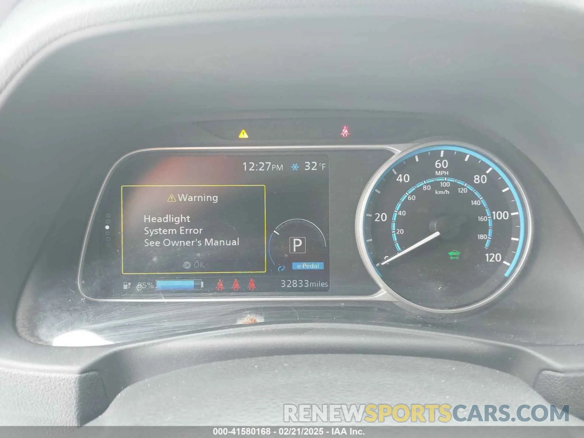 18 fotografías del automóvil dañado 1N4BZ1CV9NC557996 NISSAN LEAF 2022