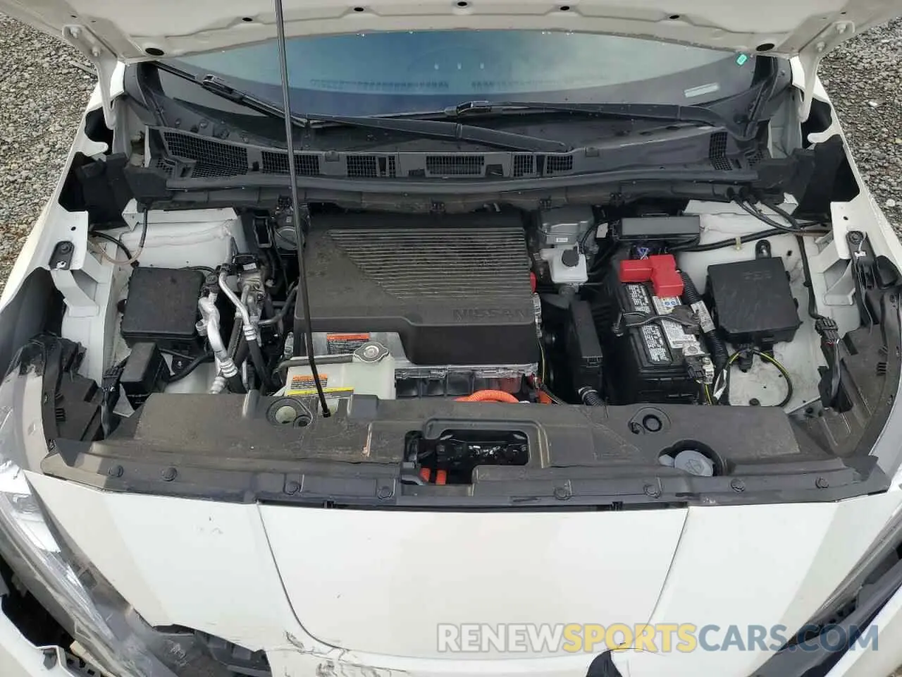 11 fotografías del automóvil dañado 1N4BZ1DV1NC553178 NISSAN LEAF 2022