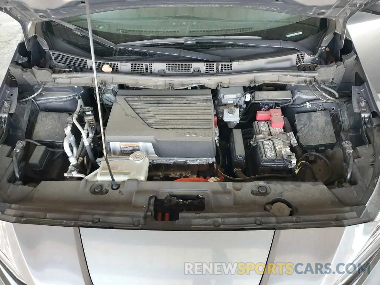 11 fotografías del automóvil dañado 1N4BZ1DV5NC554365 NISSAN LEAF 2022