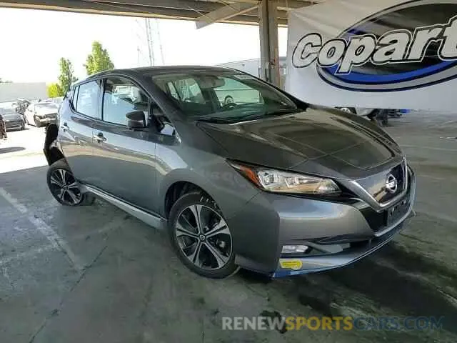 13 fotografías del automóvil dañado 1N4BZ1DV5NC554365 NISSAN LEAF 2022