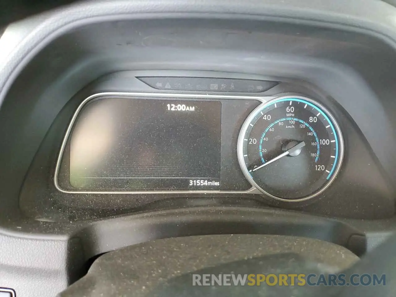 9 fotografías del automóvil dañado 1N4BZ1DV5NC554365 NISSAN LEAF 2022