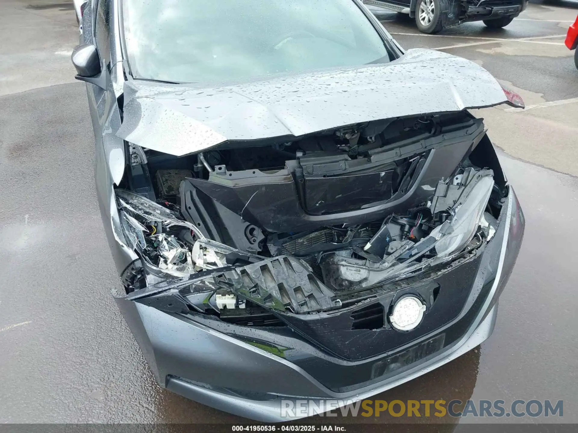 6 fotografías del automóvil dañado 1N4AZ1BV1PC562206 NISSAN LEAF 2023