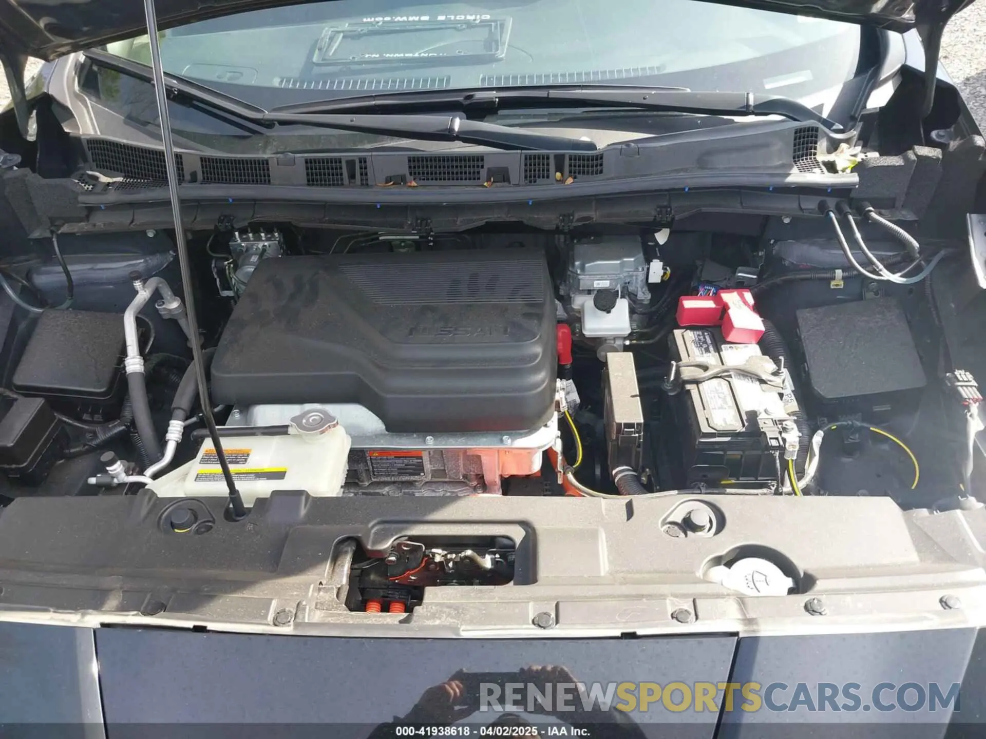 10 fotografías del automóvil dañado 1N4AZ1BV6PC560452 NISSAN LEAF 2023