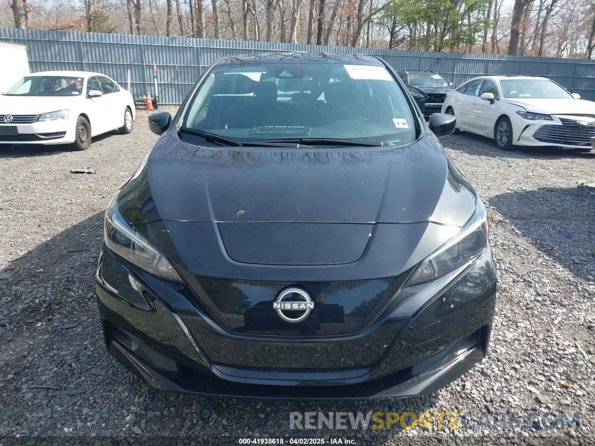 12 fotografías del automóvil dañado 1N4AZ1BV6PC560452 NISSAN LEAF 2023
