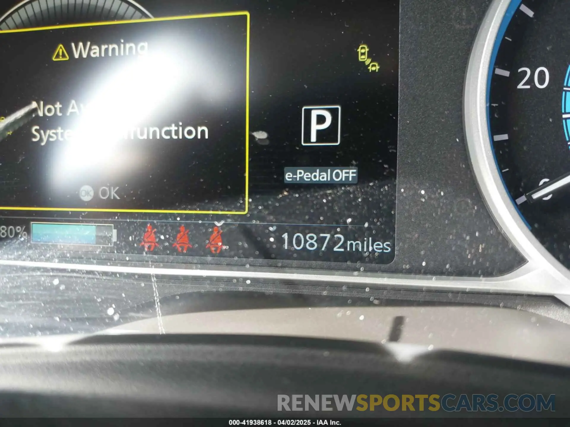 15 fotografías del automóvil dañado 1N4AZ1BV6PC560452 NISSAN LEAF 2023