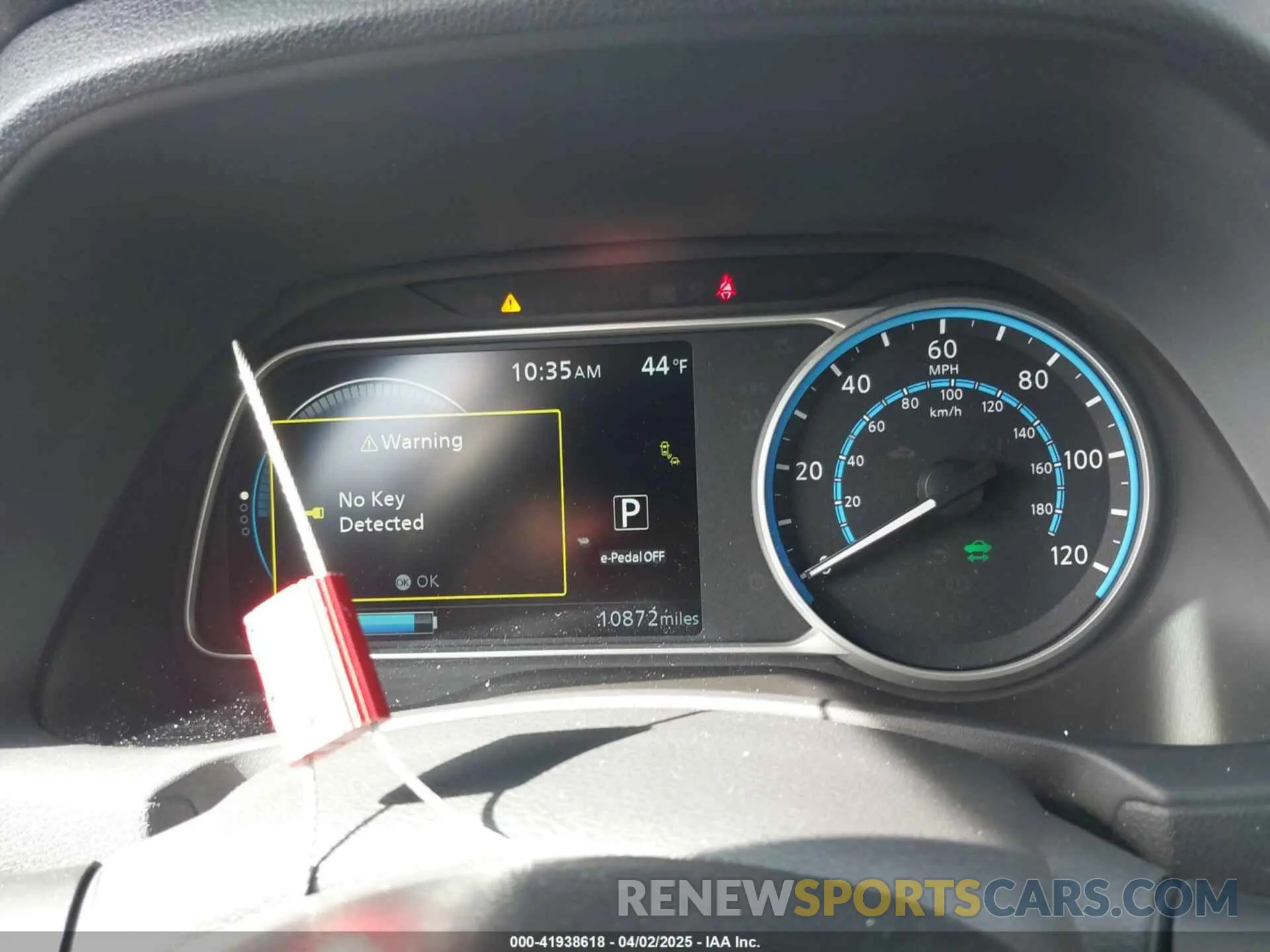 18 fotografías del automóvil dañado 1N4AZ1BV6PC560452 NISSAN LEAF 2023
