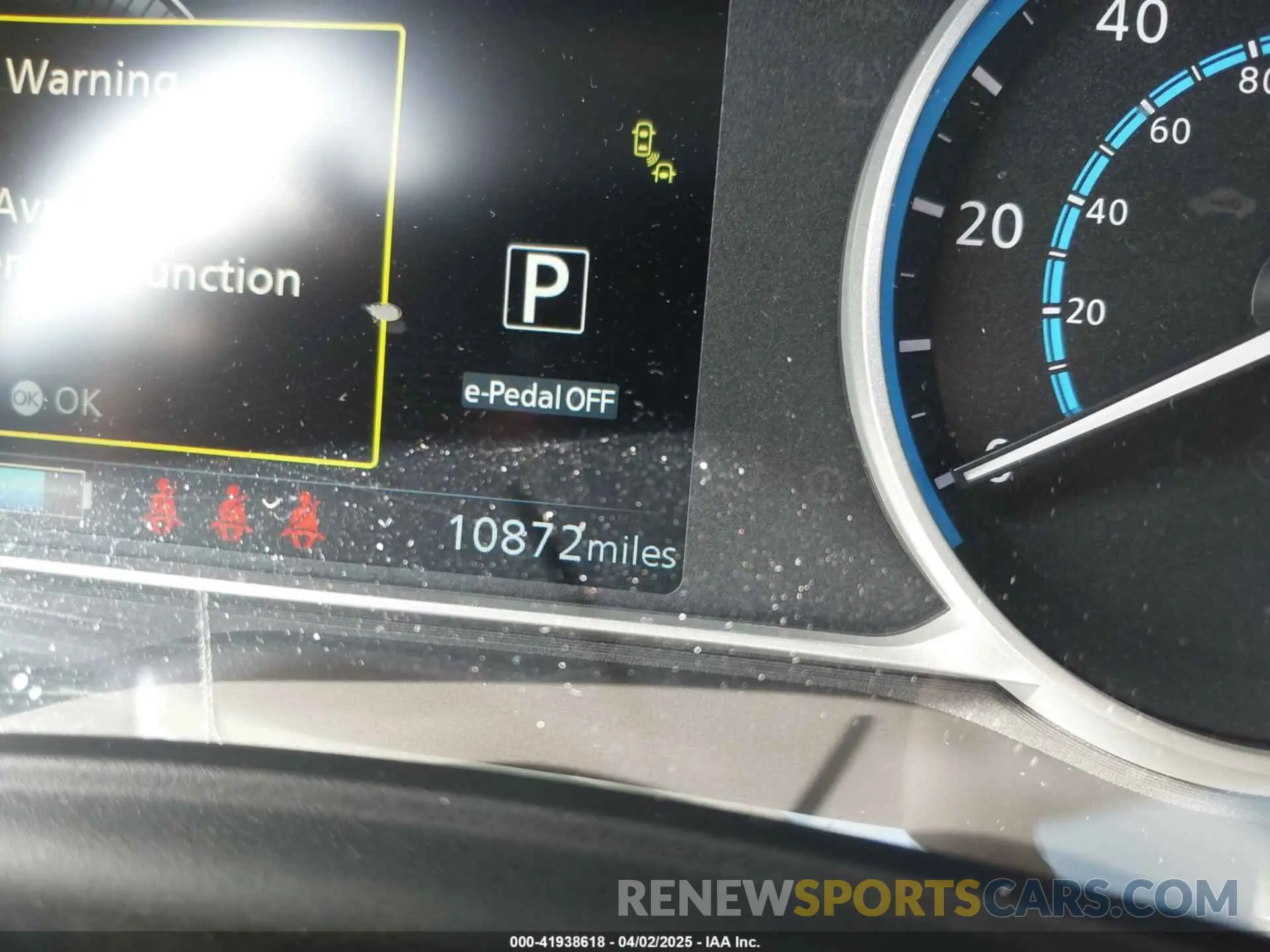 7 fotografías del automóvil dañado 1N4AZ1BV6PC560452 NISSAN LEAF 2023