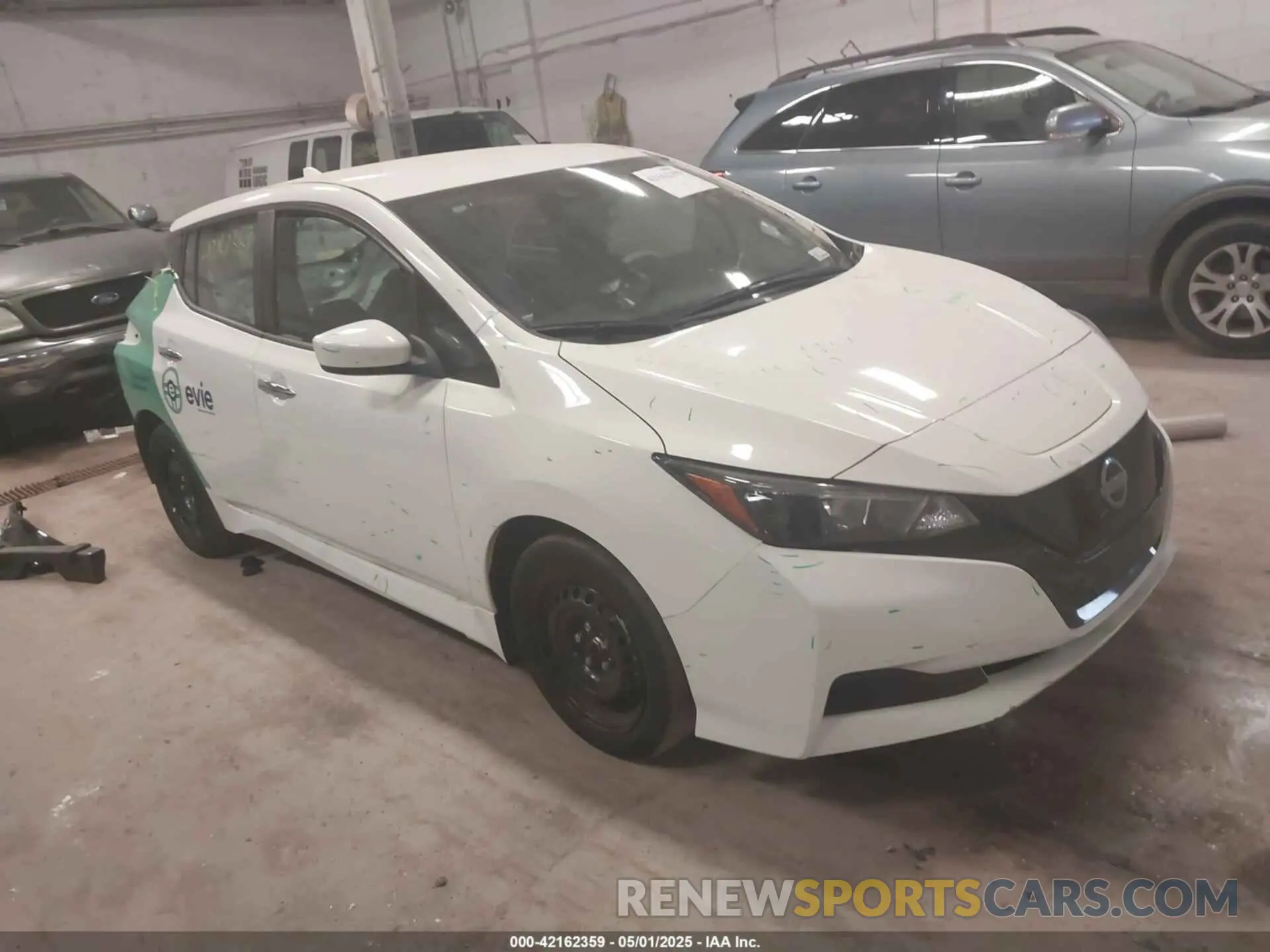 1 fotografías del automóvil dañado 1N4AZ1BV8PC559724 NISSAN LEAF 2023