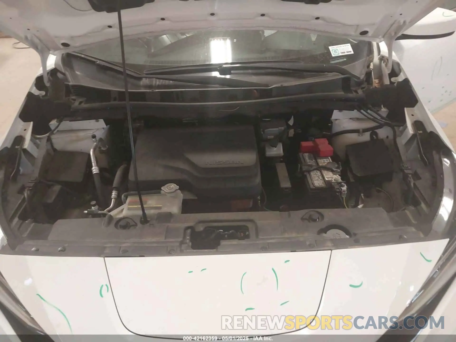 10 fotografías del automóvil dañado 1N4AZ1BV8PC559724 NISSAN LEAF 2023