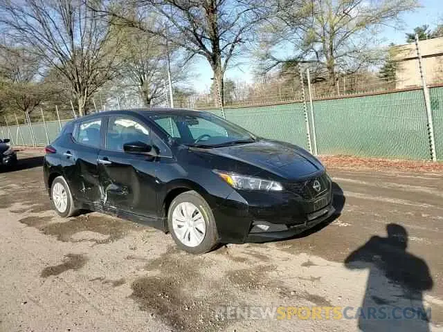 11 fotografías del automóvil dañado 1N4AZ1BV8PC561621 NISSAN LEAF 2023