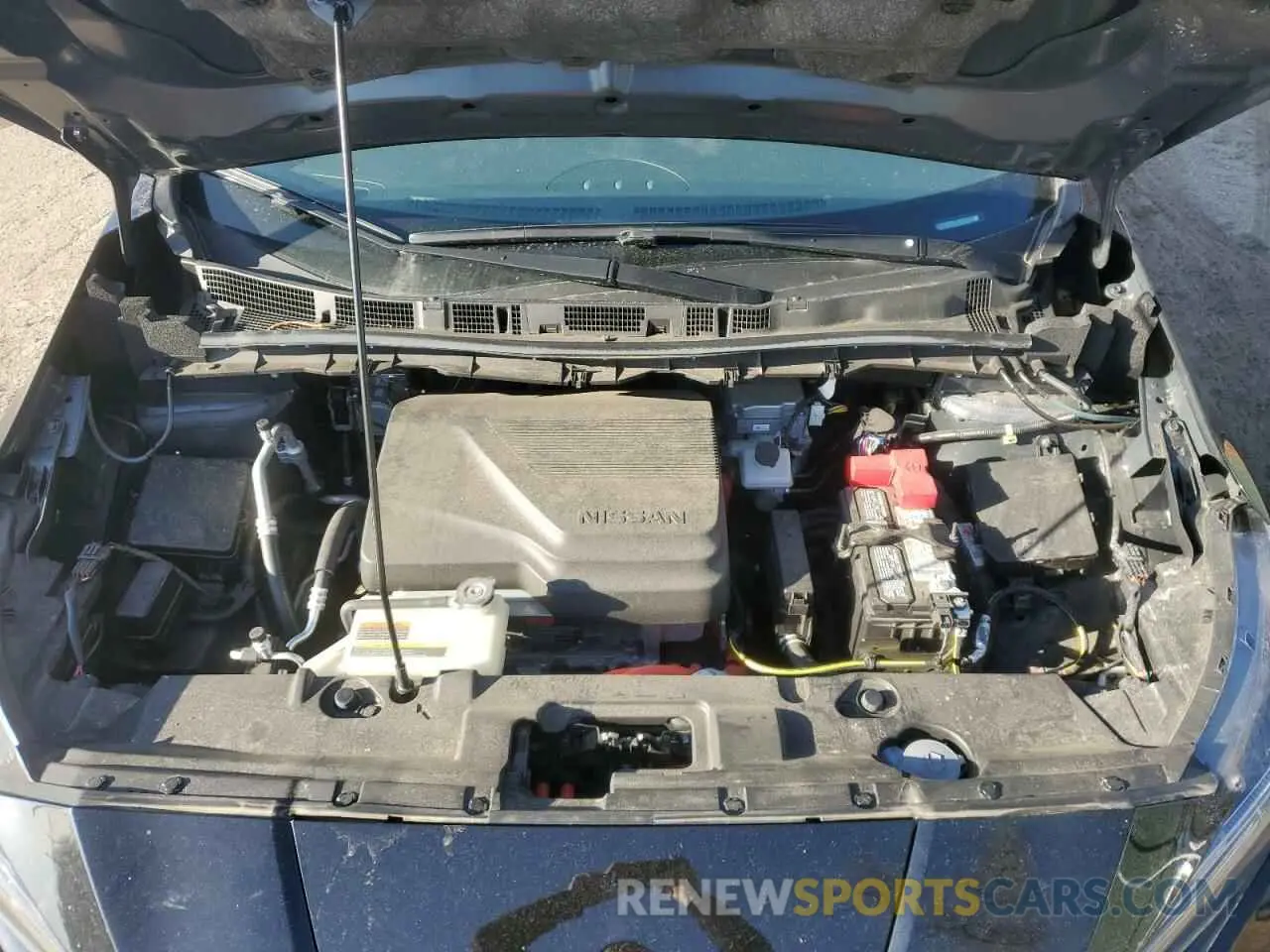 12 fotografías del automóvil dañado 1N4AZ1BV8PC561621 NISSAN LEAF 2023