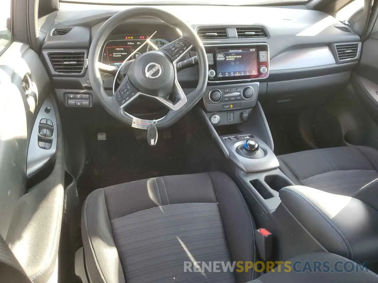 8 fotografías del automóvil dañado 1N4AZ1BV8PC561621 NISSAN LEAF 2023