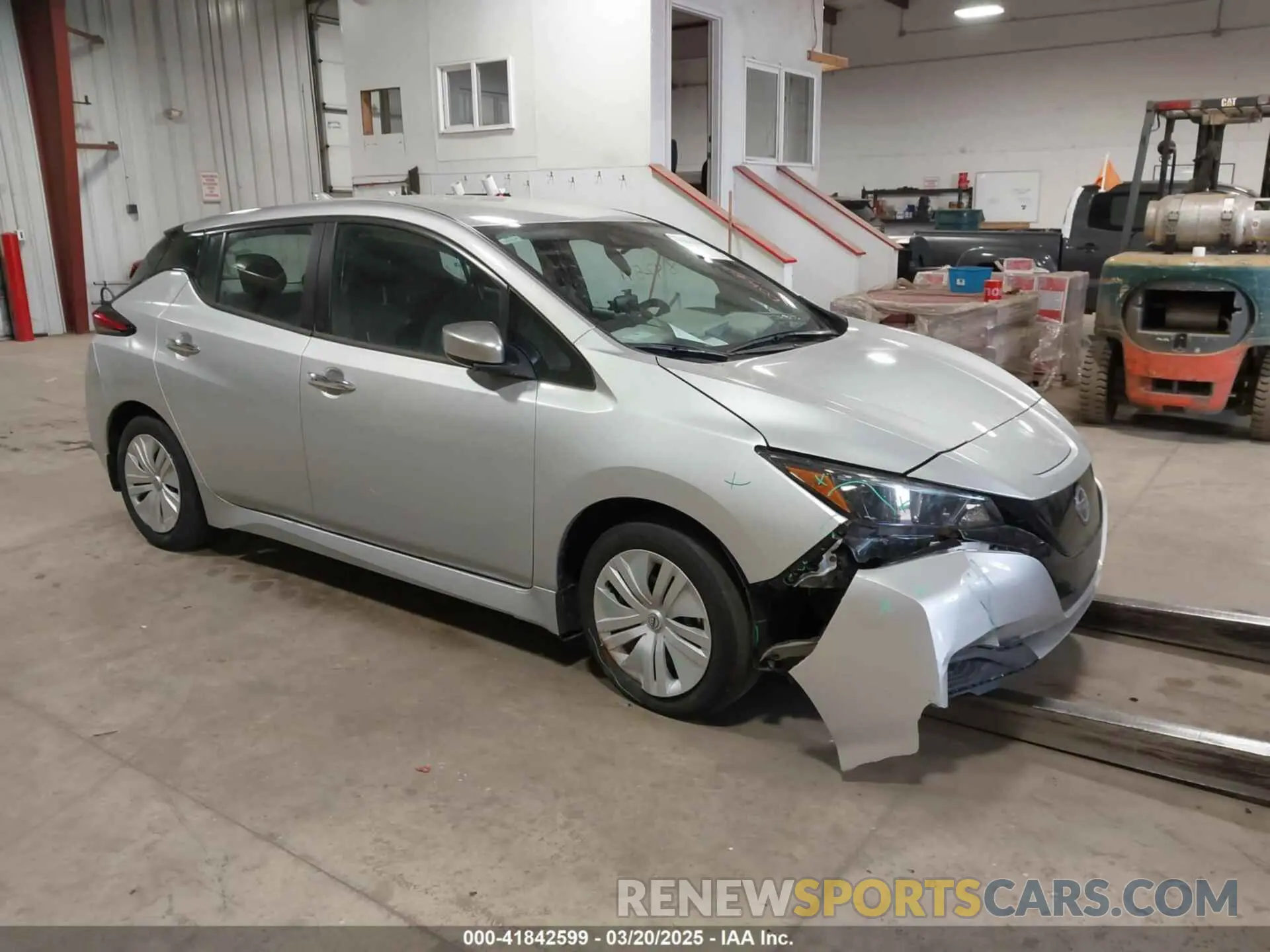 1 fotografías del automóvil dañado 1N4AZ1BV9PC559344 NISSAN LEAF 2023