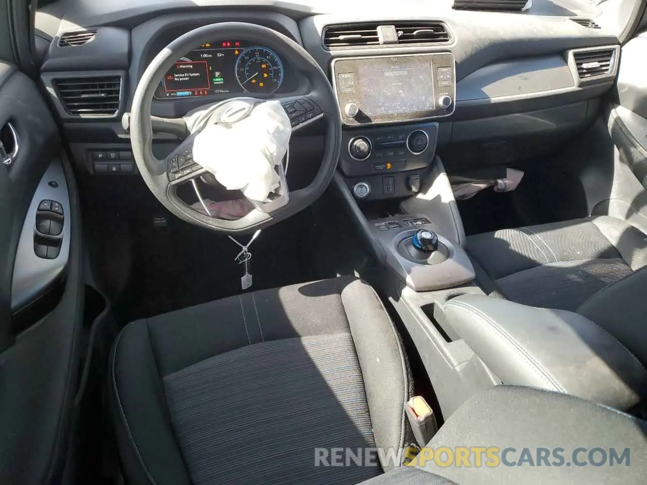 8 fotografías del automóvil dañado 1N4AZ1BVXPC554976 NISSAN LEAF 2023