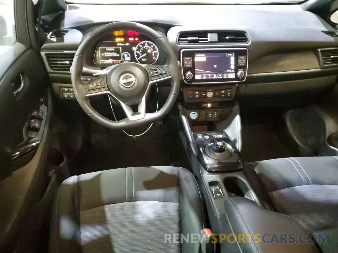 8 fotografías del automóvil dañado 1N4CZ1CV1PC556011 NISSAN LEAF 2023