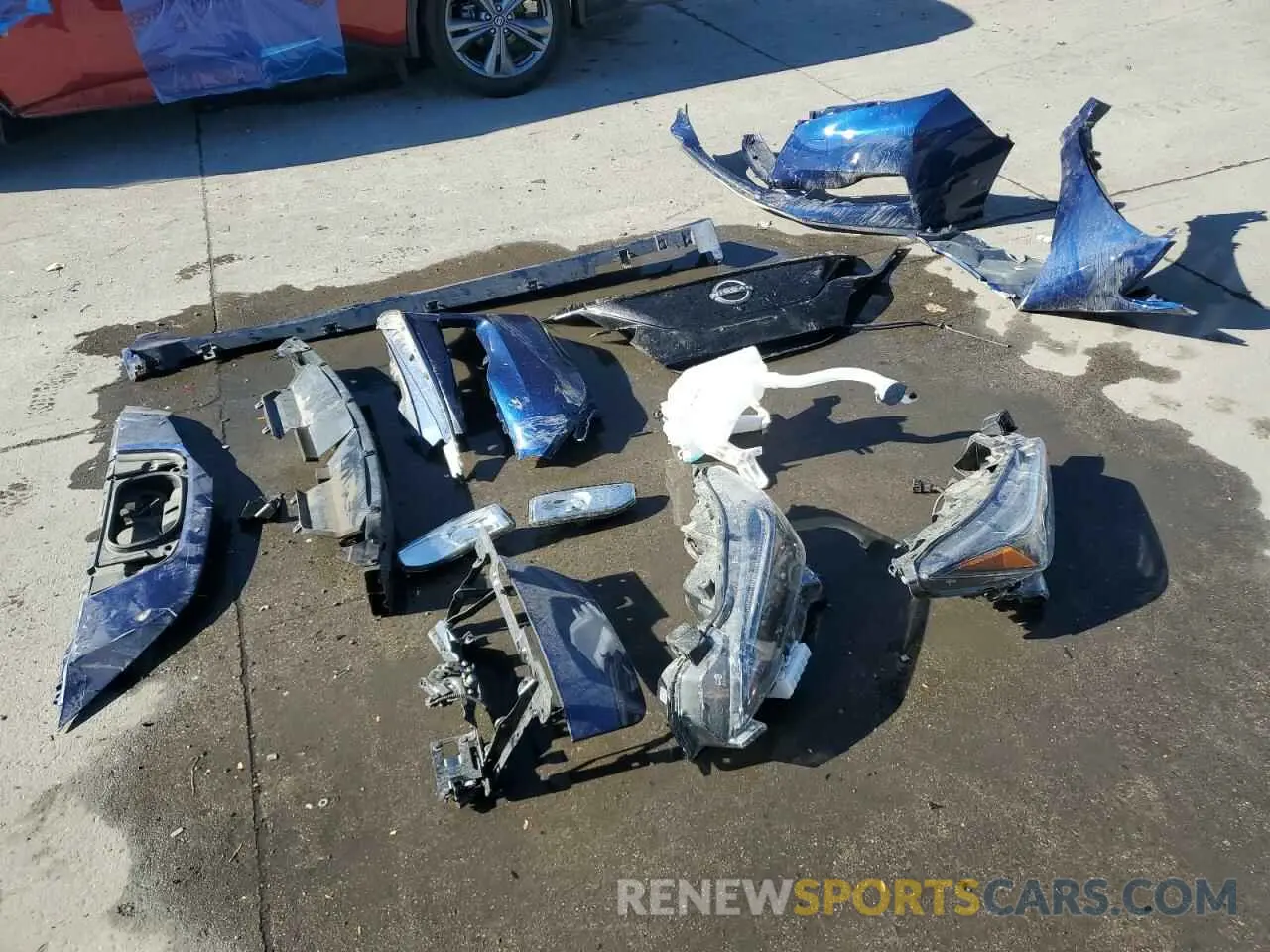 12 fotografías del automóvil dañado 1N4CZ1CV7PC561374 NISSAN LEAF 2023