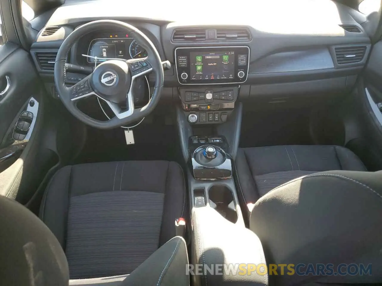 8 fotografías del automóvil dañado 1N4CZ1CV7PC561374 NISSAN LEAF 2023
