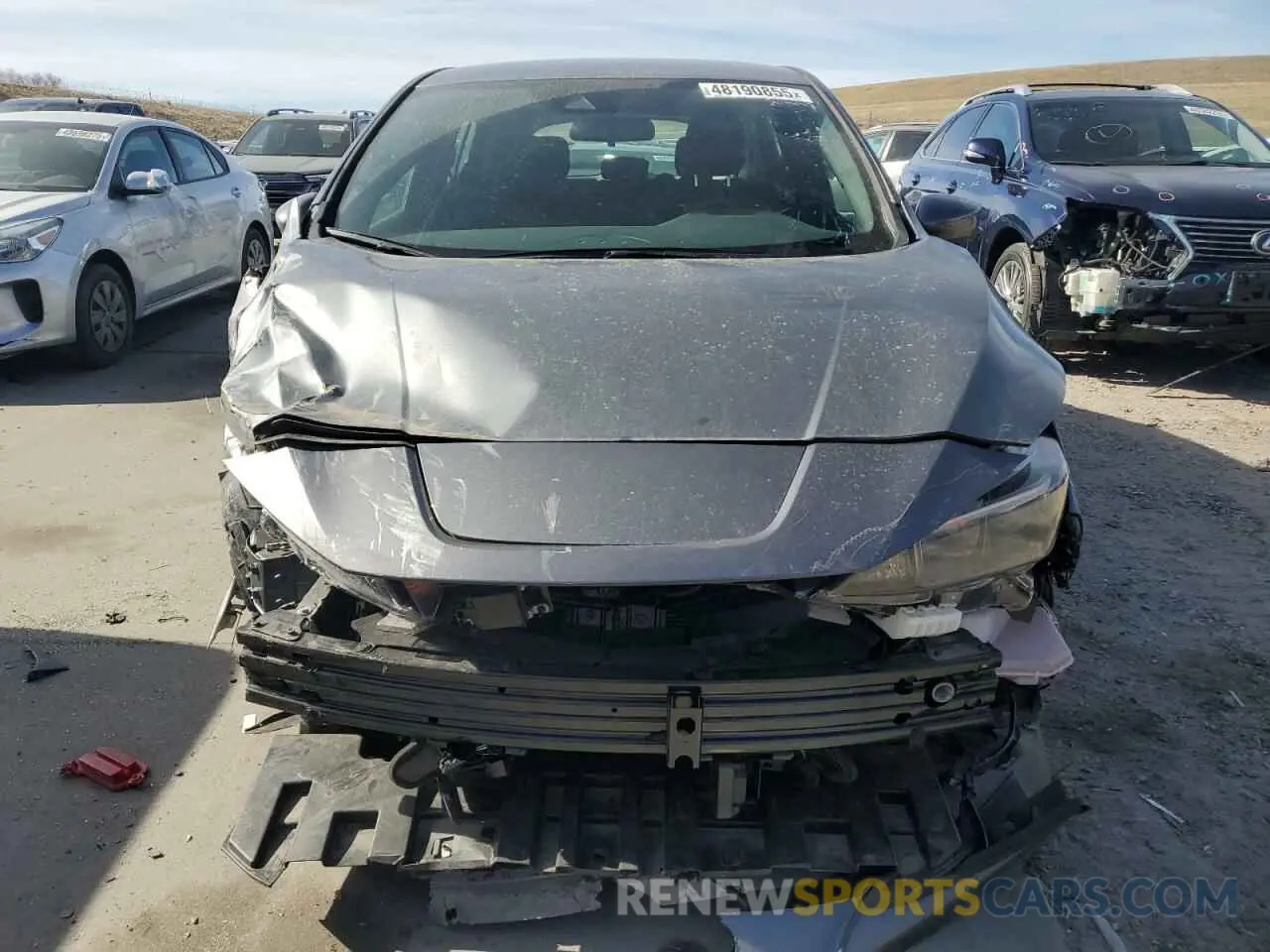 5 fotografías del automóvil dañado 1N4AZ1BV3RC555163 NISSAN LEAF 2024