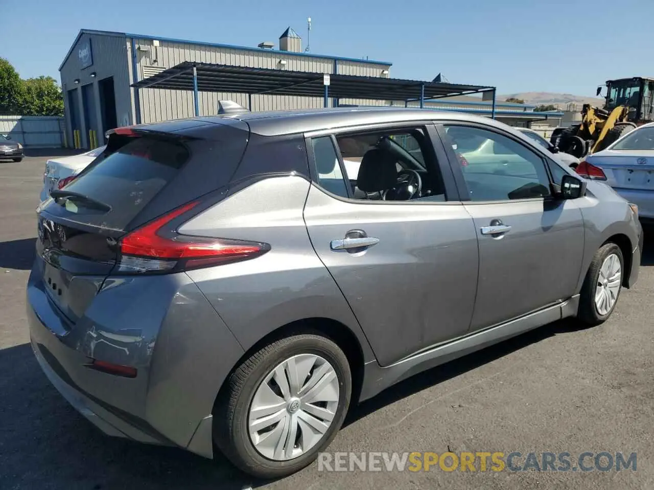 3 fotografías del automóvil dañado 1N4AZ1BV6RC556582 NISSAN LEAF 2024