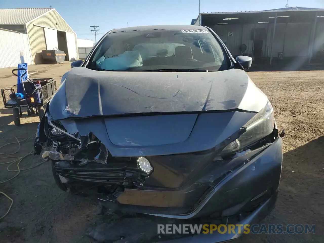 5 fotografías del automóvil dañado 1N4CZ1CV1RC553595 NISSAN LEAF 2024