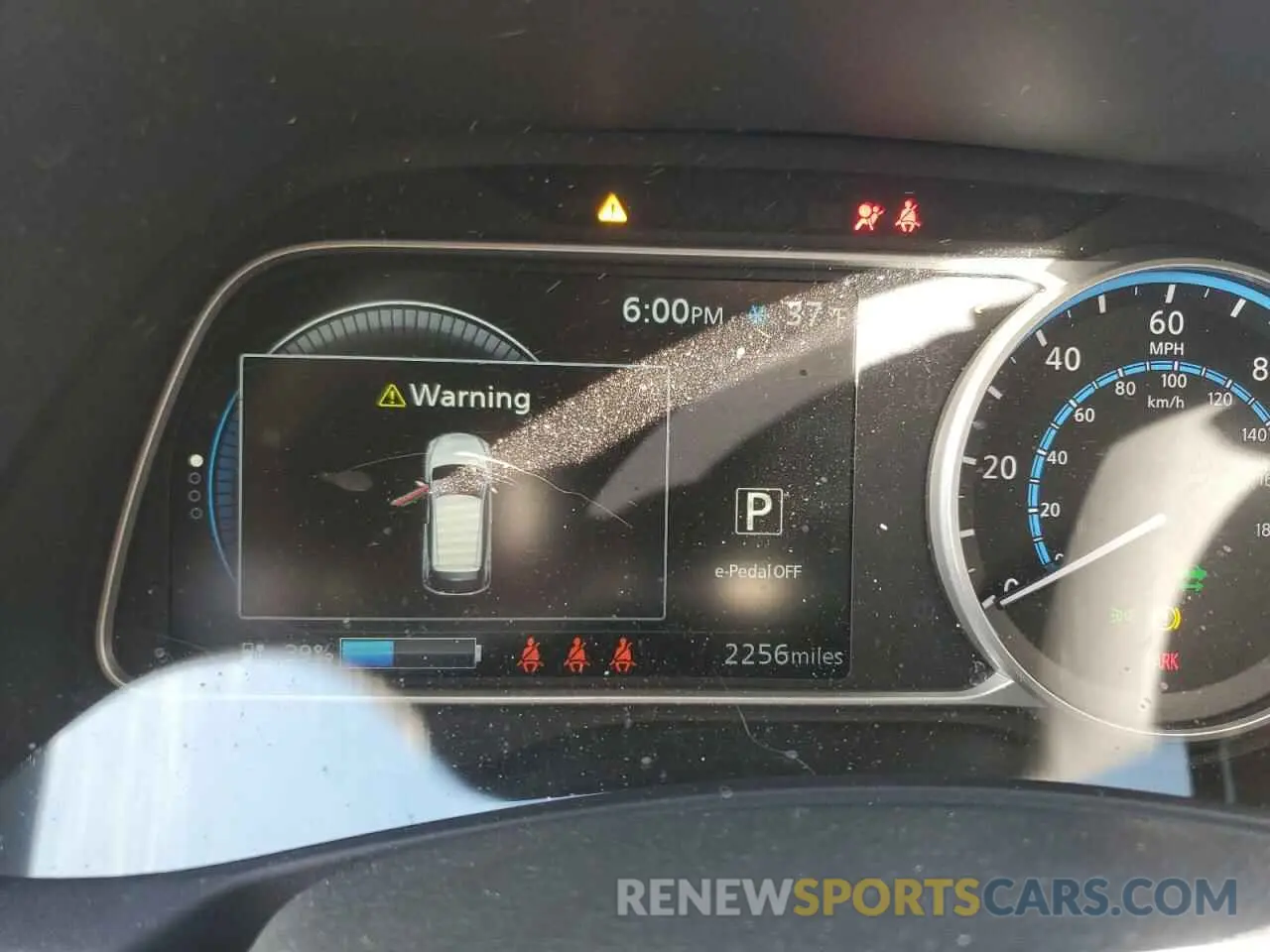9 fotografías del automóvil dañado 1N4CZ1CV1RC553595 NISSAN LEAF 2024