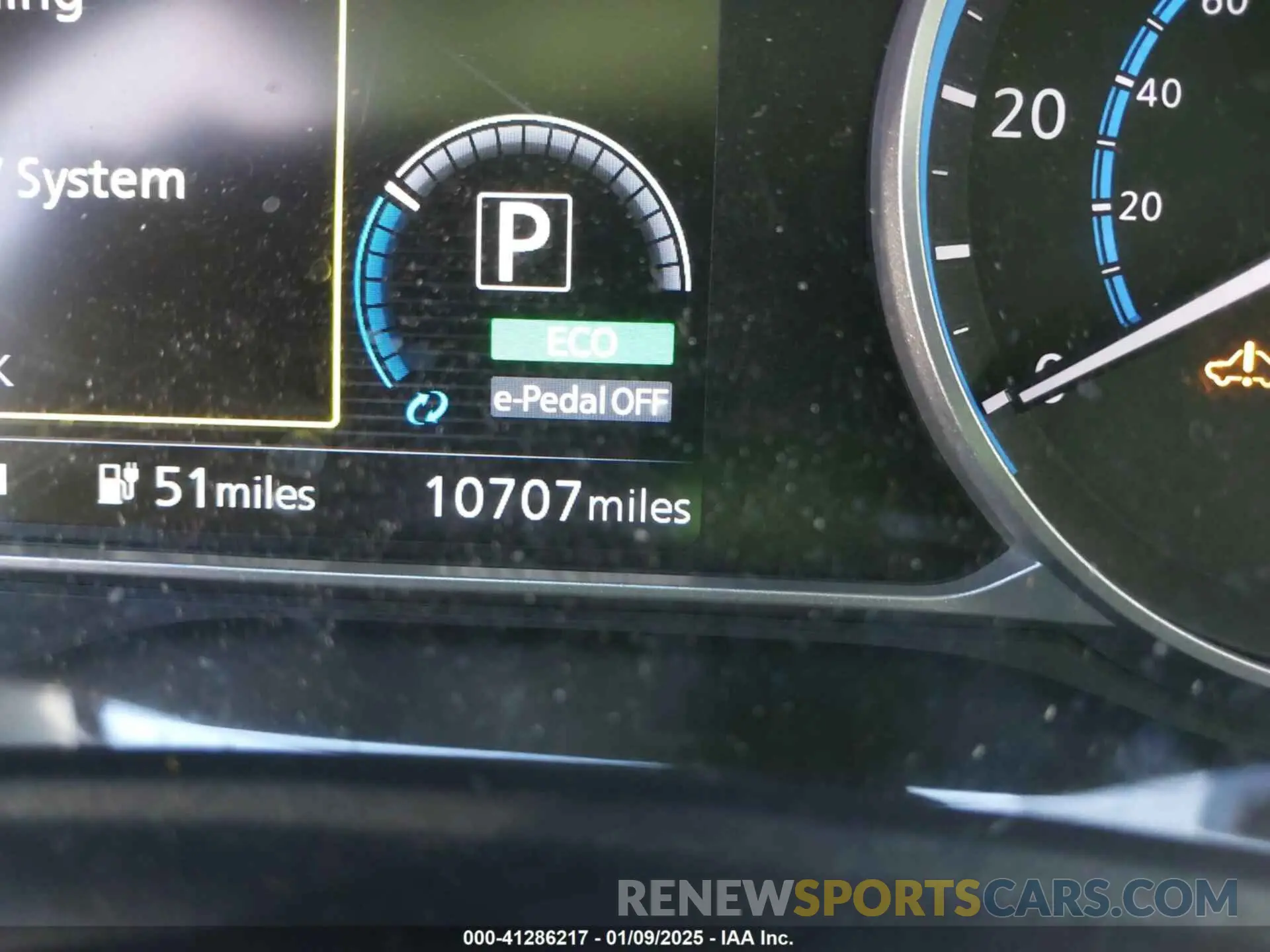 7 fotografías del automóvil dañado 1N4CZ1CV1RC553743 NISSAN LEAF 2024