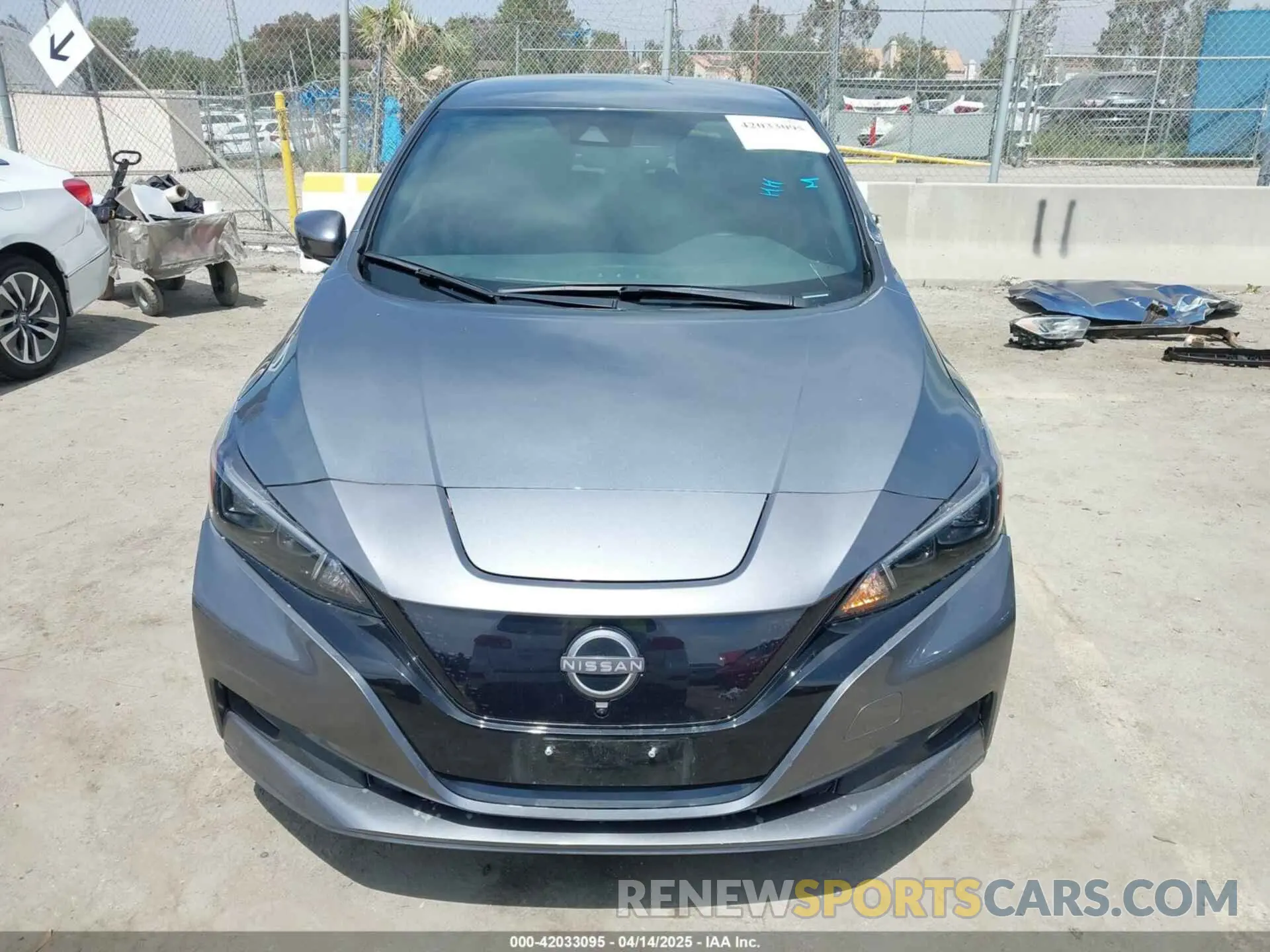 13 fotografías del automóvil dañado 1N4CZ1CV4RC551792 NISSAN LEAF 2024