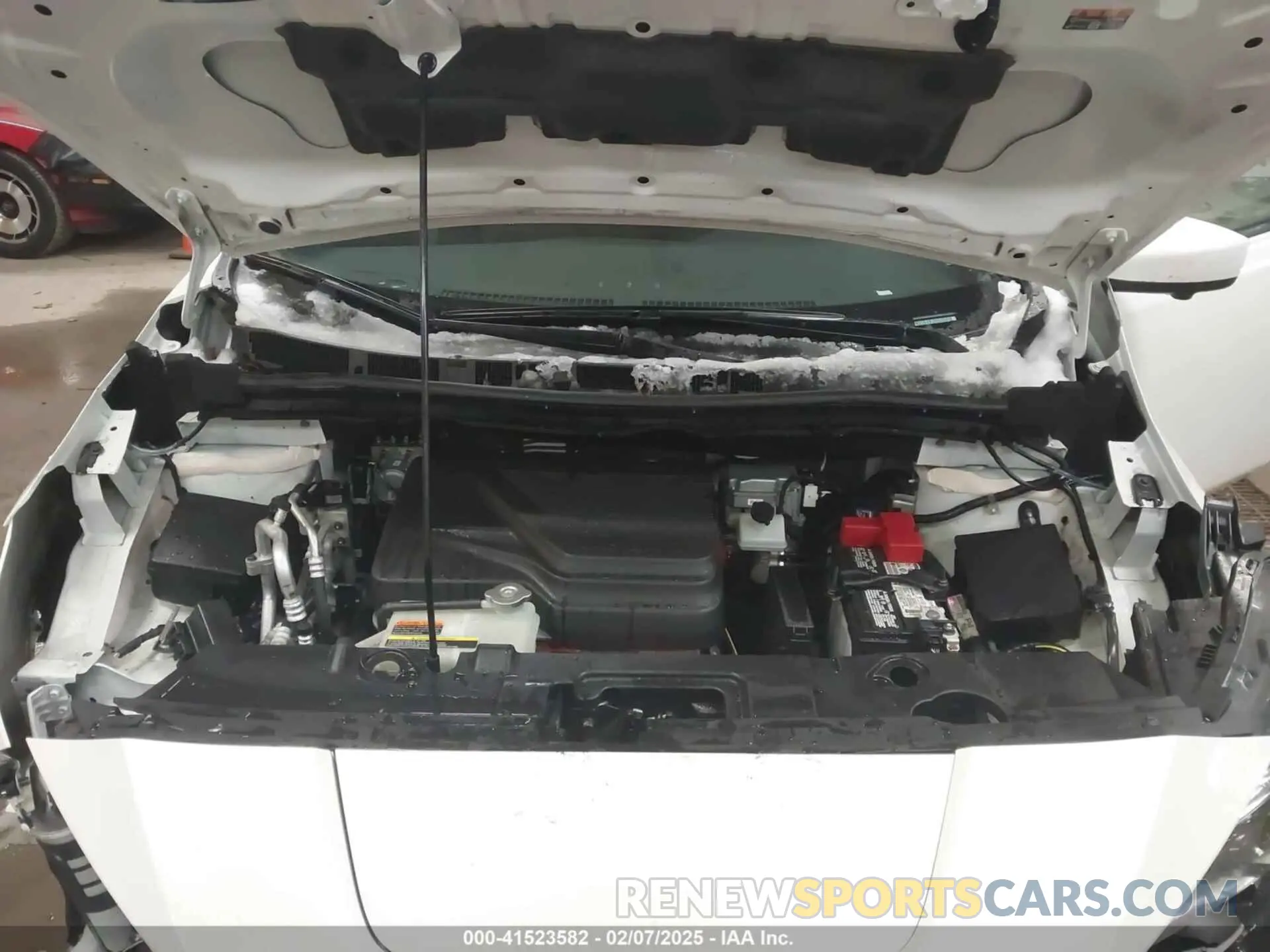 10 fotografías del automóvil dañado 1N4CZ1CV4RC553137 NISSAN LEAF 2024