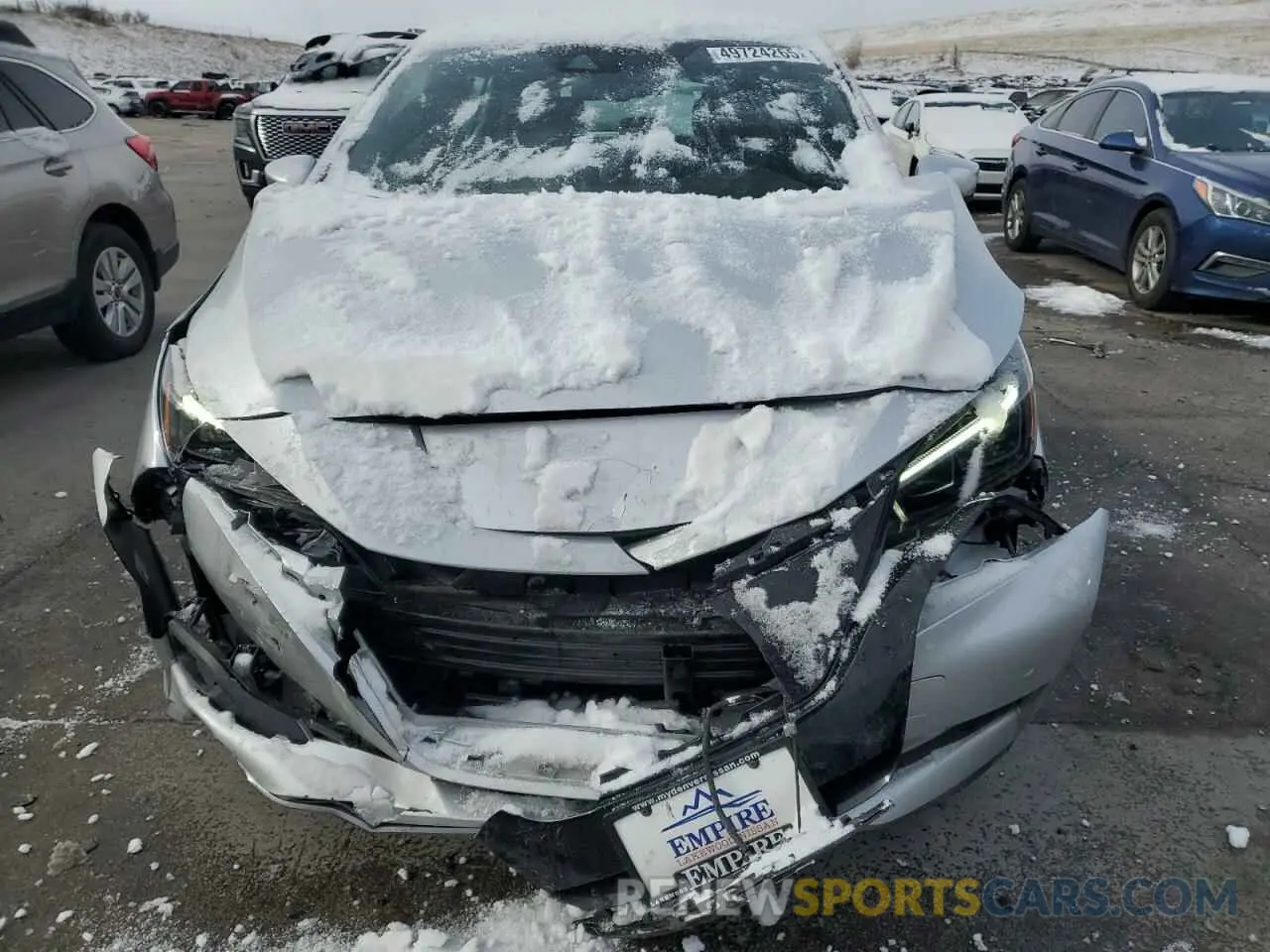 5 fotografías del automóvil dañado 1N4CZ1CV7RC553147 NISSAN LEAF 2024