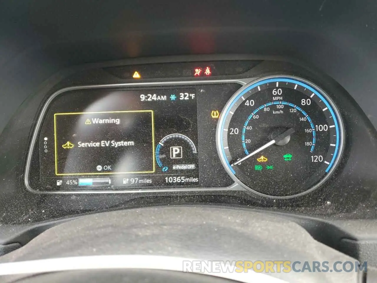 9 fotografías del automóvil dañado 1N4CZ1CV7RC553147 NISSAN LEAF 2024
