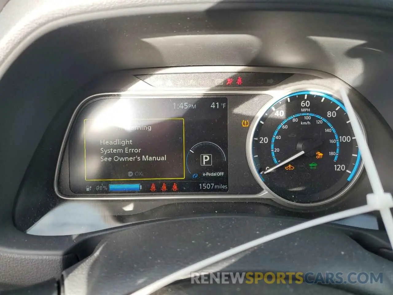 9 fotografías del automóvil dañado 1N4CZ1CV8RC556672 NISSAN LEAF 2024