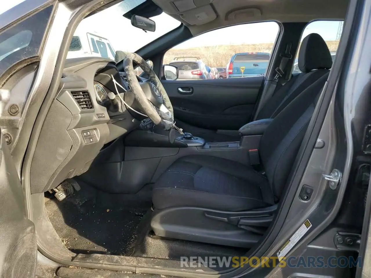 7 fotografías del automóvil dañado 1N4AZ1BV1SC560402 NISSAN LEAF 2025