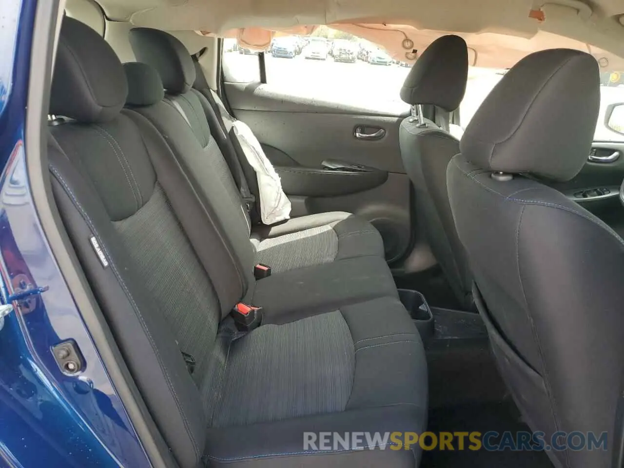 10 fotografías del automóvil dañado 1N4AZ1BV6SC558659 NISSAN LEAF 2025