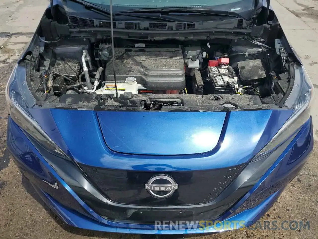 11 fotografías del automóvil dañado 1N4AZ1BV6SC558659 NISSAN LEAF 2025